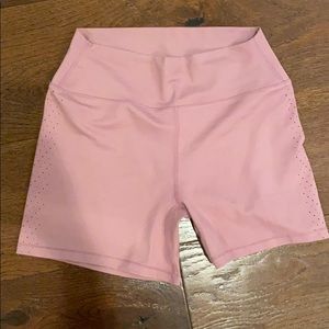 BuffBunny blush compression shorts
